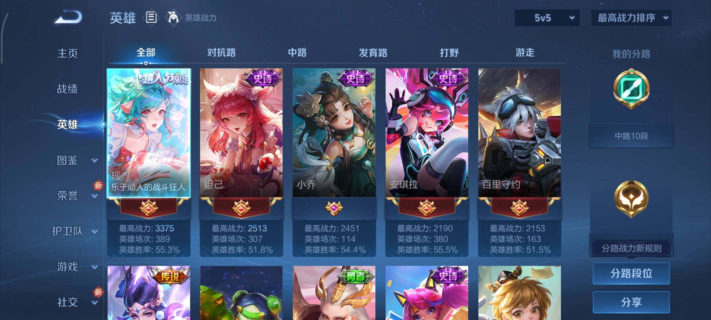 WZCMY3387621王者荣耀账号详情图3