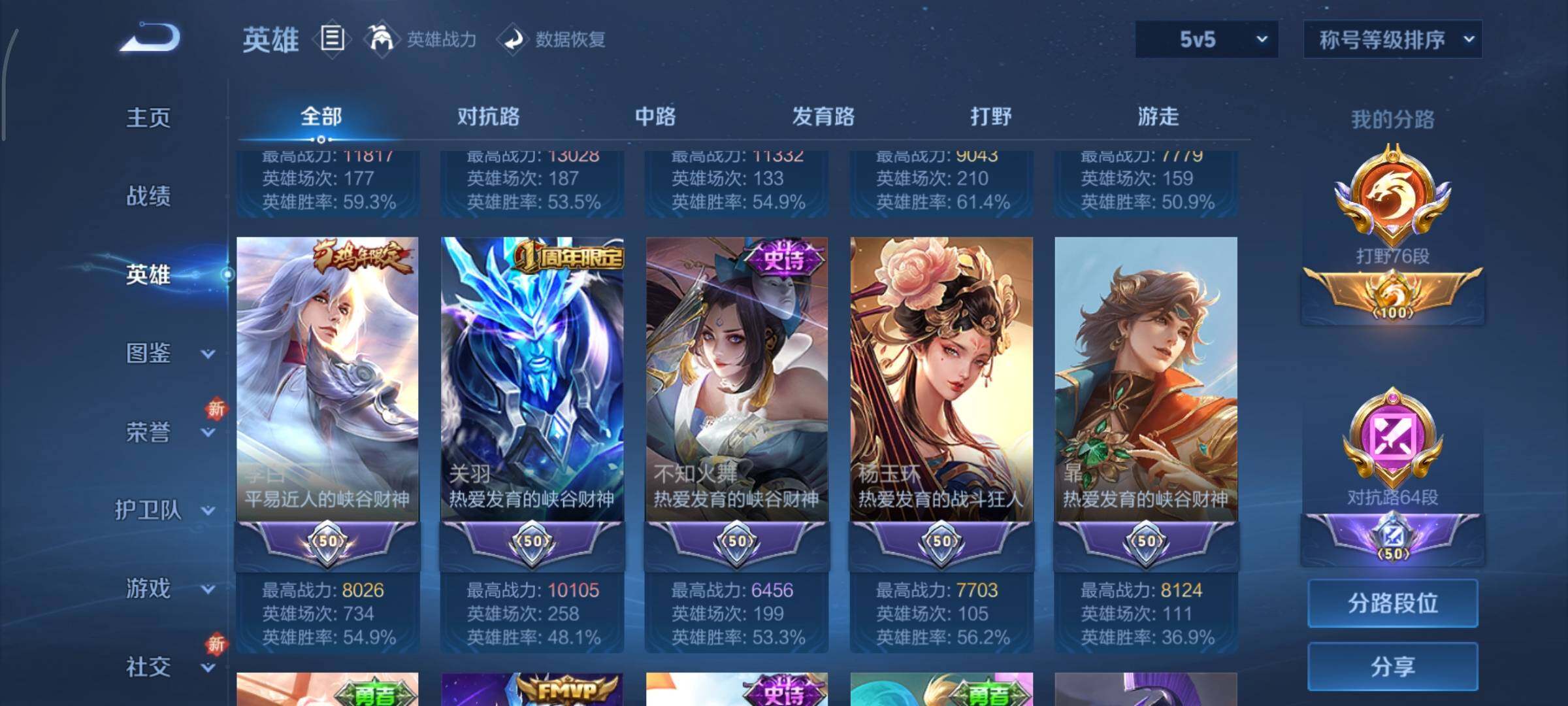 WZCMY3389297王者荣耀账号详情图6