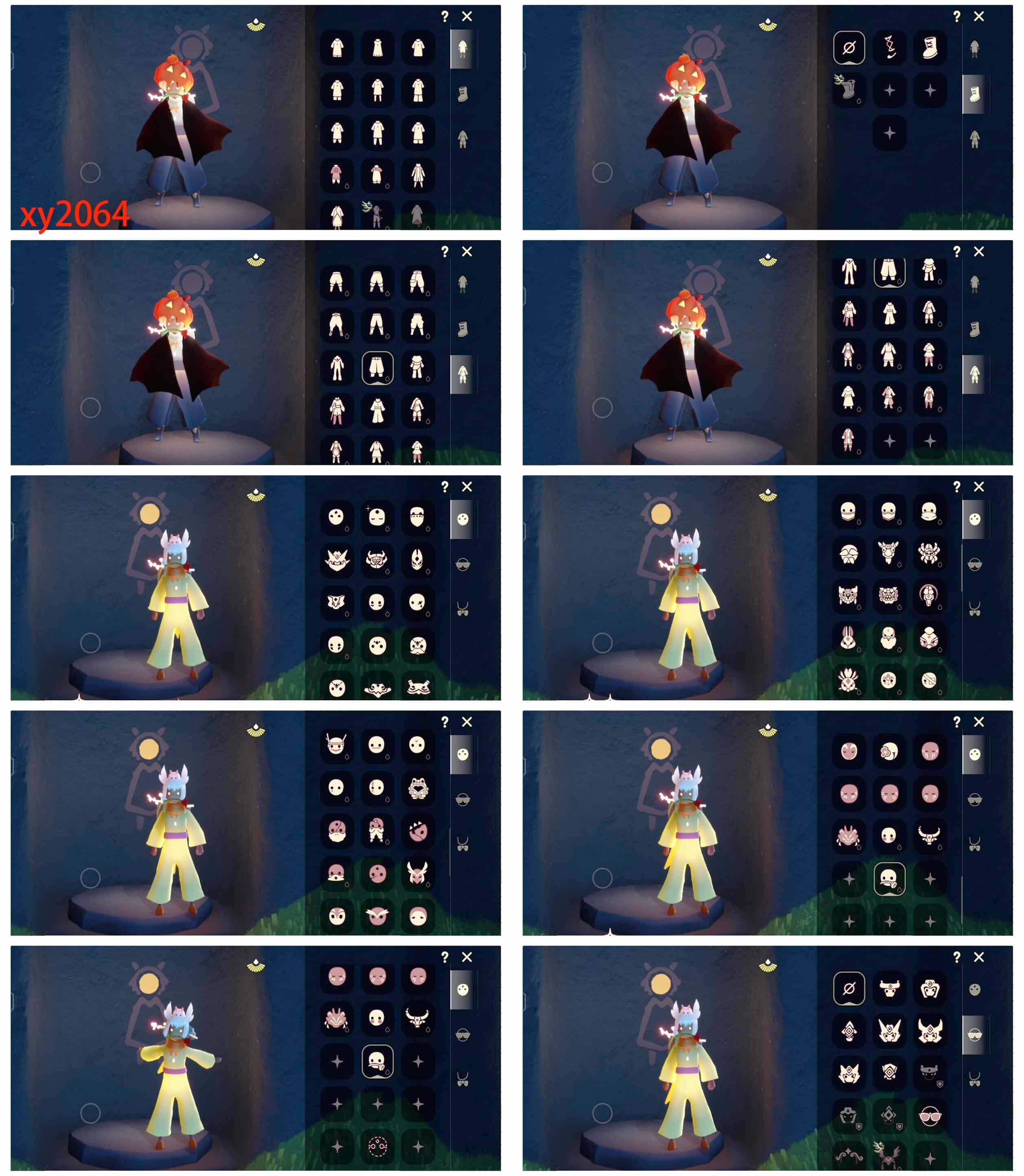 光遇账号安卓官服11季10翼阿努比斯白枭新春福娃小王子服武士裤彩虹耳机鳐鲲长裙凤凰斗篷详情看图，价格可刀
资源：蜡烛12    爱心46    红烛   翼10
已毕业地图：全图毕业 
毕业季节： 圣岛季  预言季