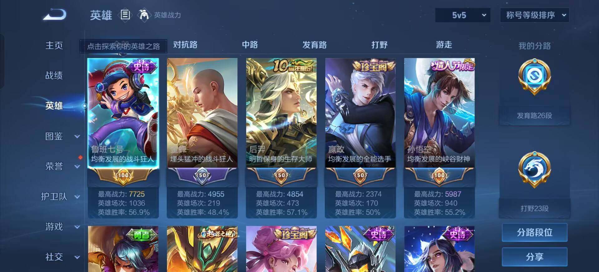 WZQM3390357王者荣耀账号详情图10