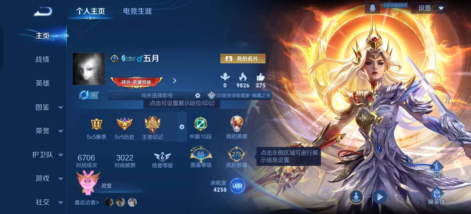 WZQM3390392王者荣耀账号详情图3