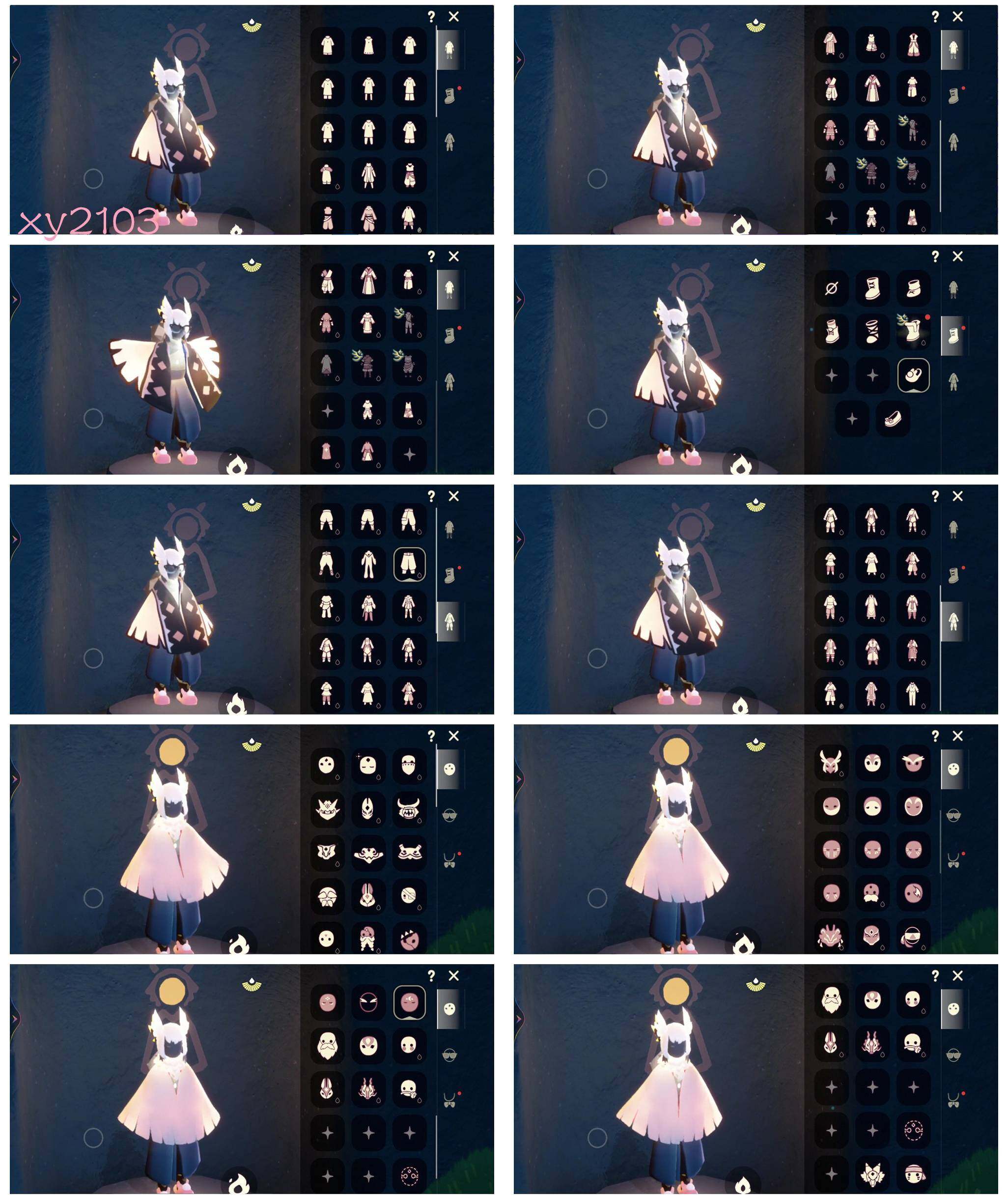 光遇账号vivo渠道服白枭武士裤绊爱玉兔拖鞋暗彩装扮神鹿头饰透明蝶翼锦鲤斗篷资源：蜡烛1846 爱心87 红烛49 翼12
已毕业地图：晨岛 云野 雨林 霞谷 暮土 禁阁
毕业季节：风行季 表演季 欧若拉季 追忆季 夜行