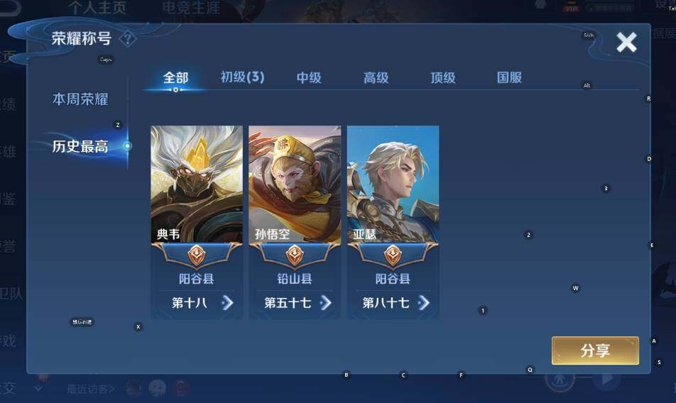 WZCMW3423937王者荣耀账号详情图7