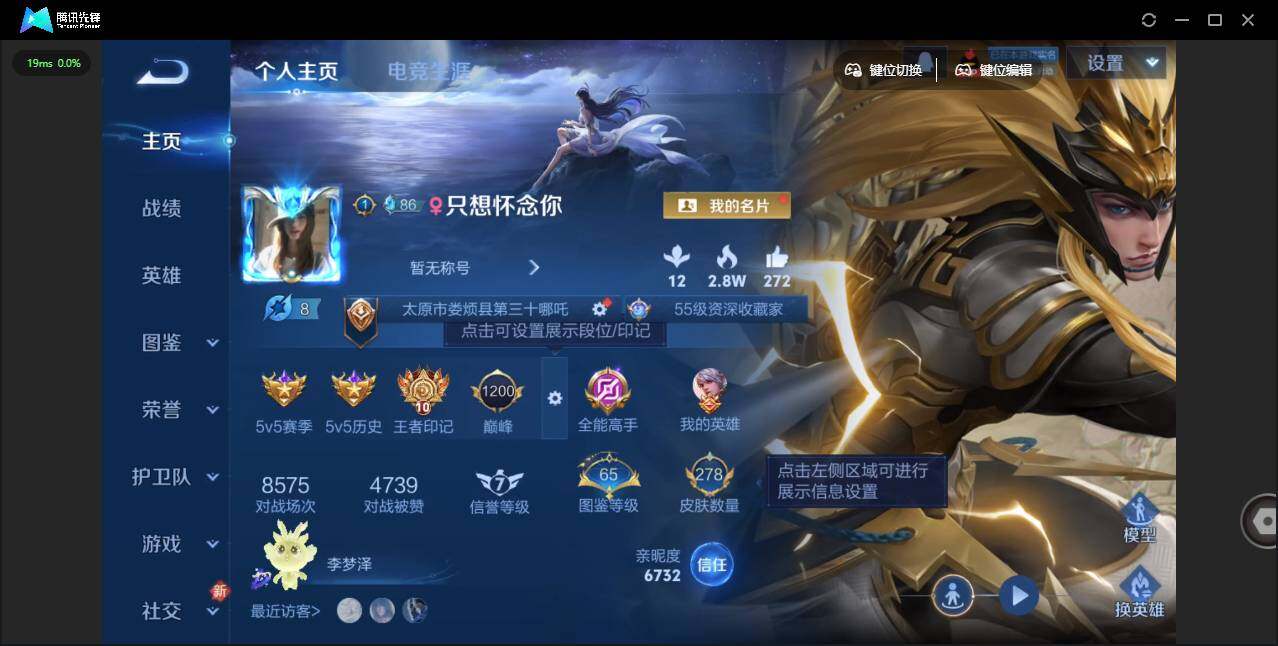 WZLX3387927王者荣耀账号详情图7