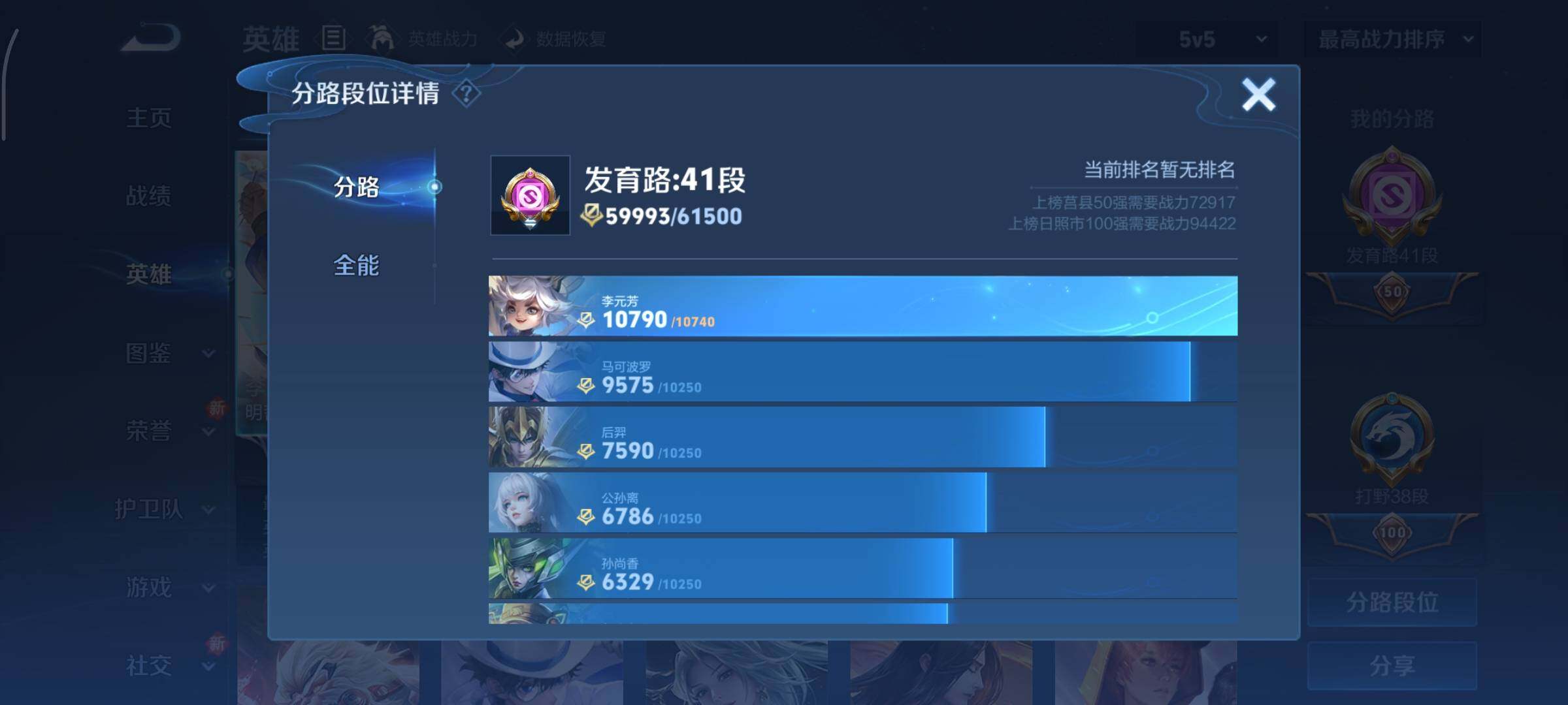 WZCMY3389534王者荣耀账号详情图5