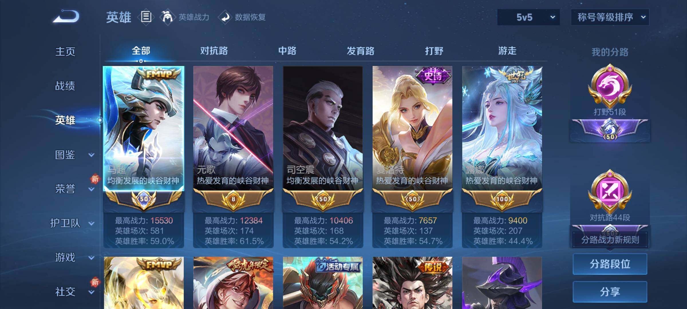 WZCMY3389111王者荣耀账号详情图3