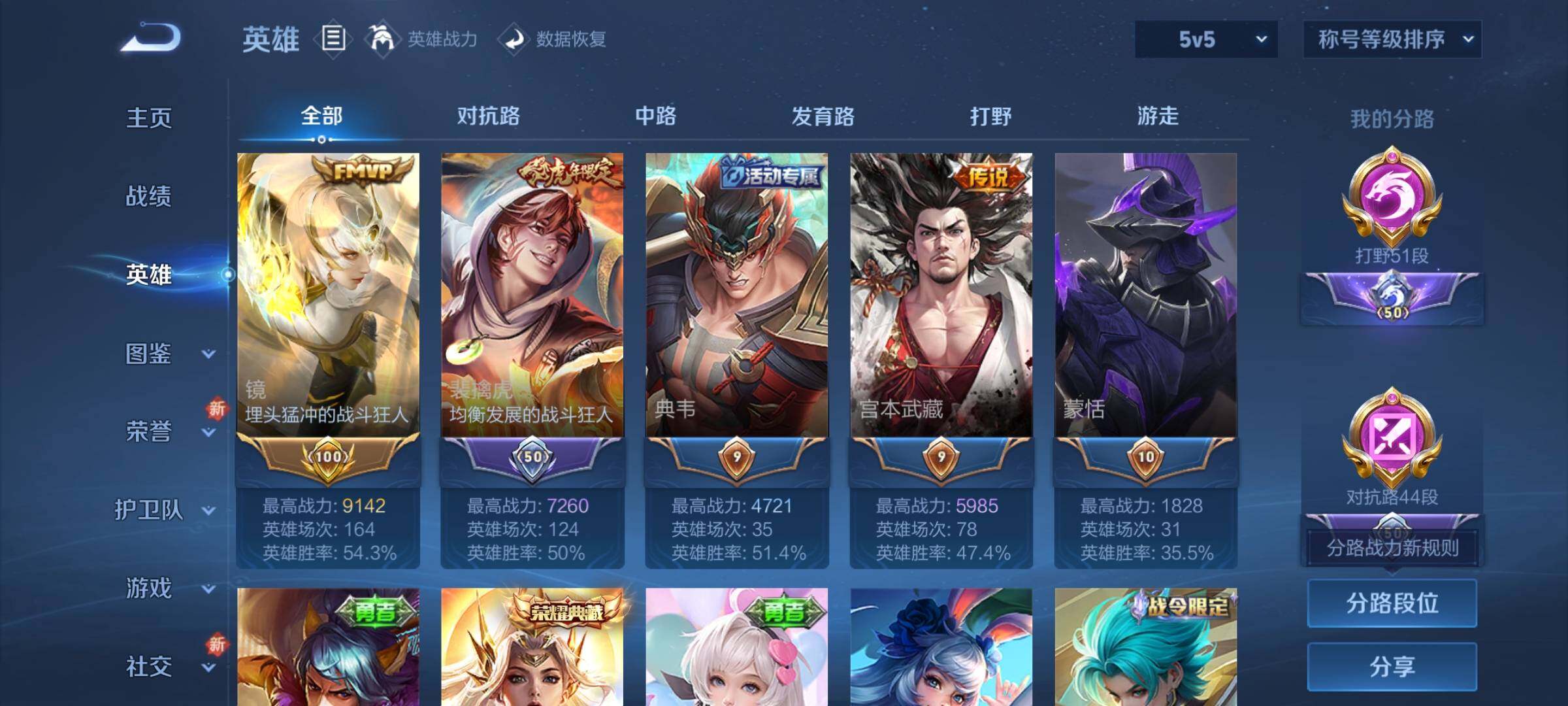 WZCMY3389111王者荣耀账号详情图4