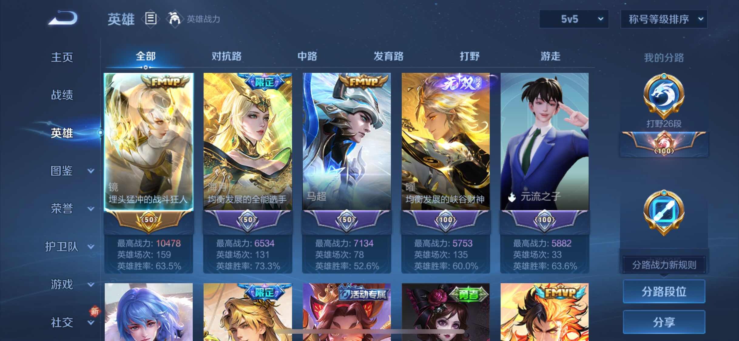 WZCMW3390530王者荣耀账号详情图3