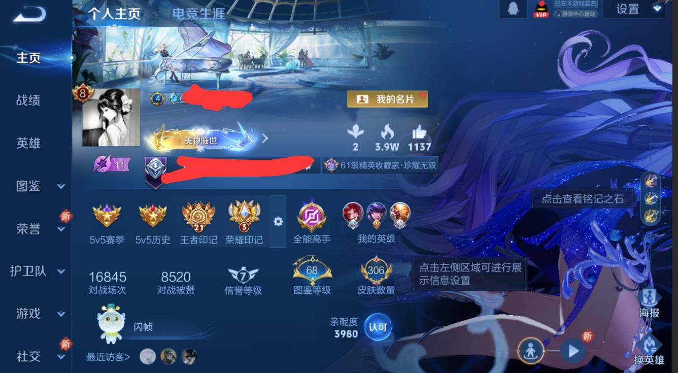 WZQM3390693王者荣耀账号详情图8