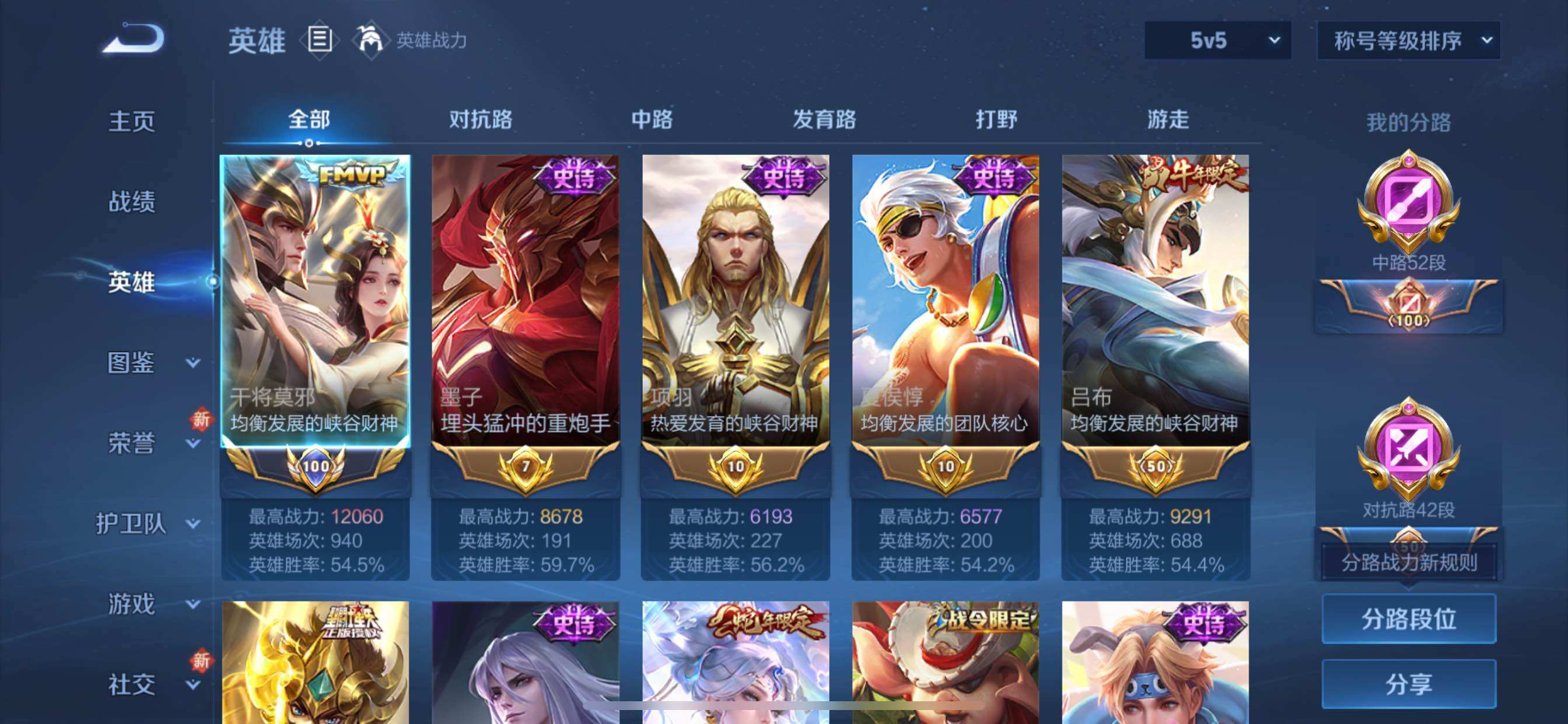 WZCMY3389103王者荣耀账号详情图3