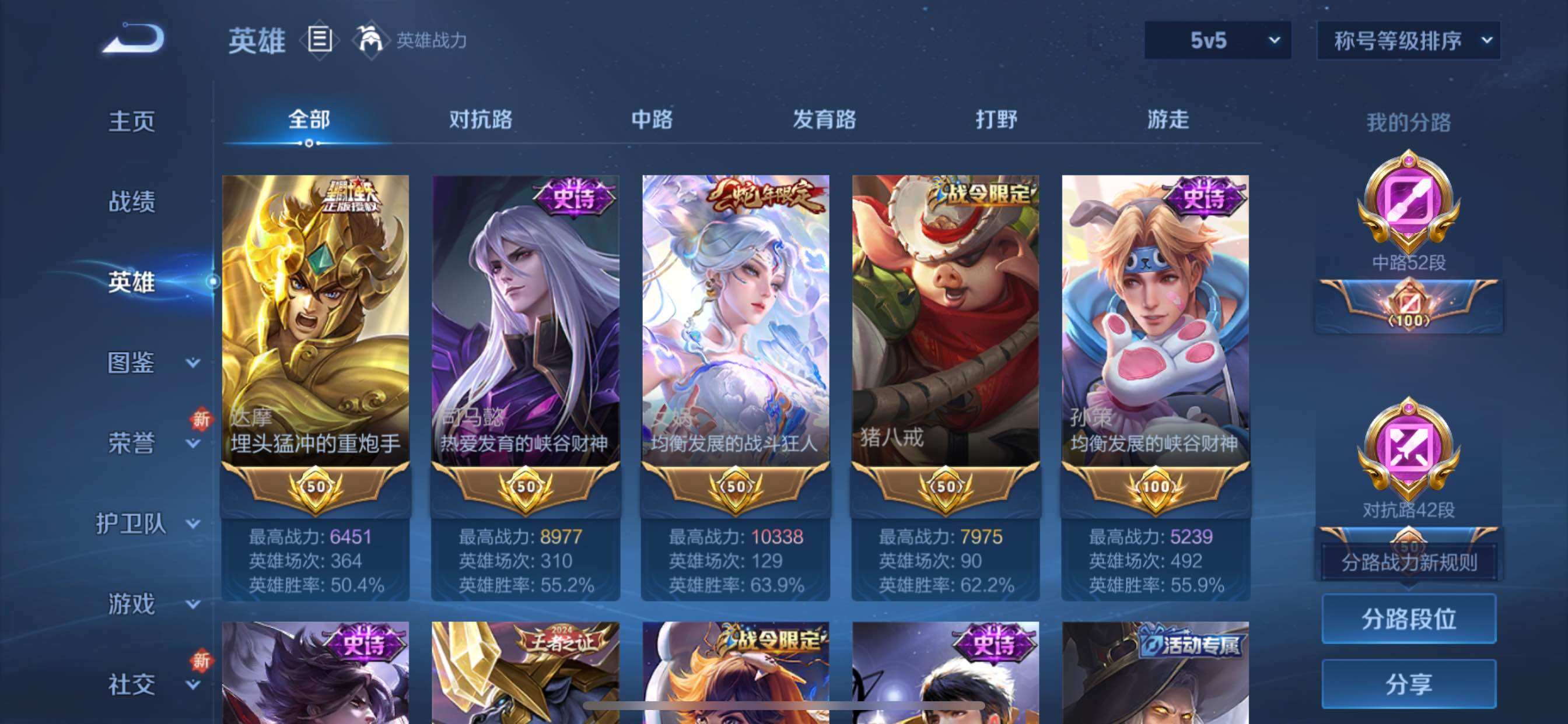 WZCMY3389103王者荣耀账号详情图4