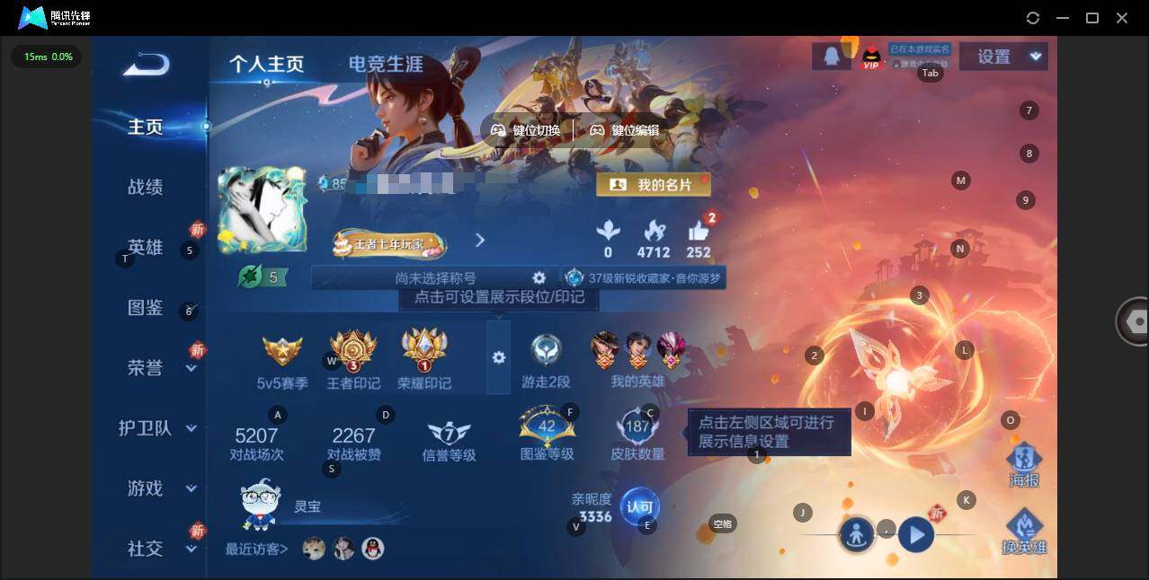 WZQM3390481王者荣耀账号详情图3