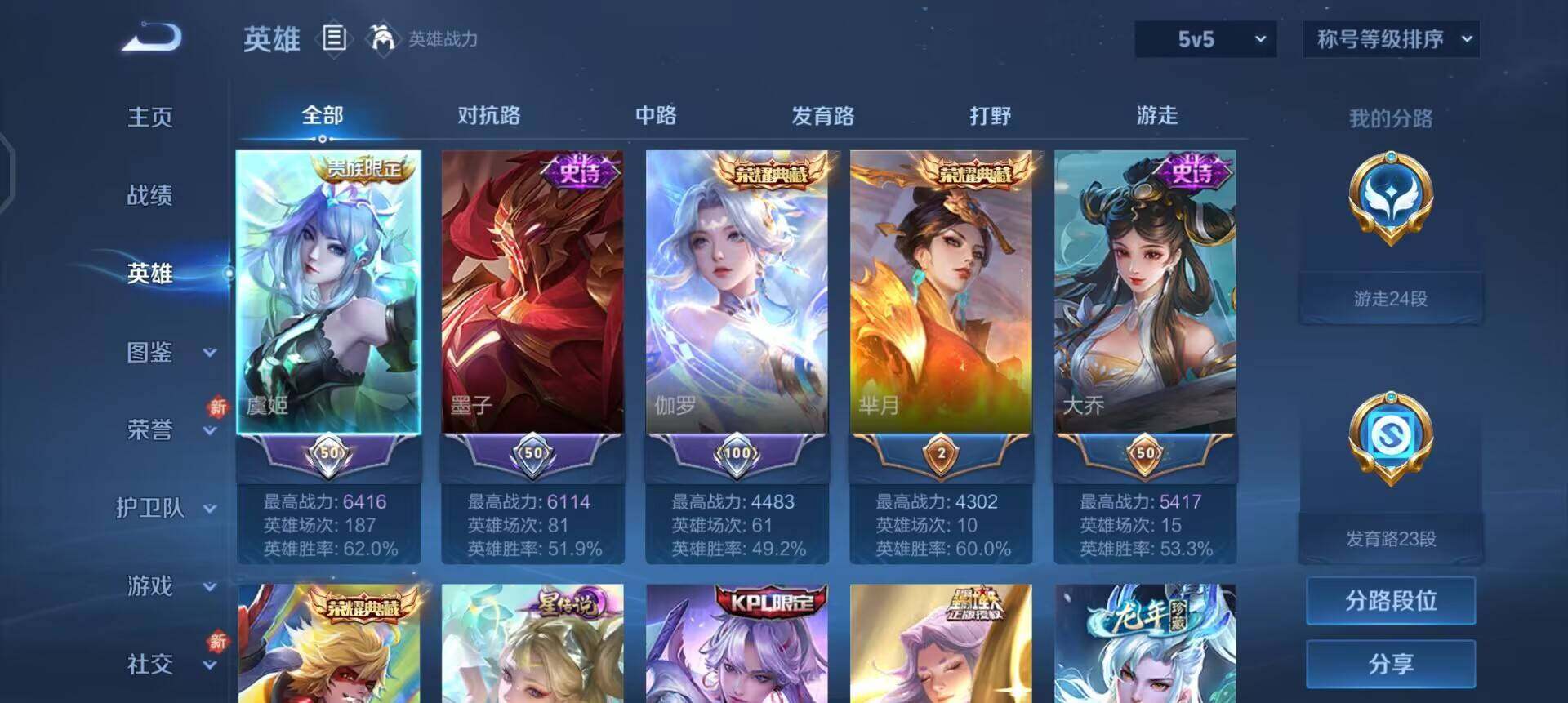 WZQM3390399王者荣耀账号详情图6