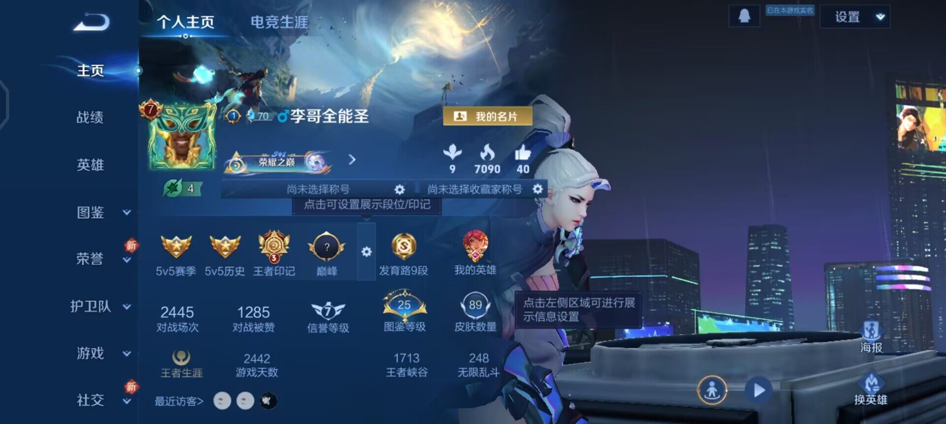 WZQM3390359王者荣耀账号详情图3