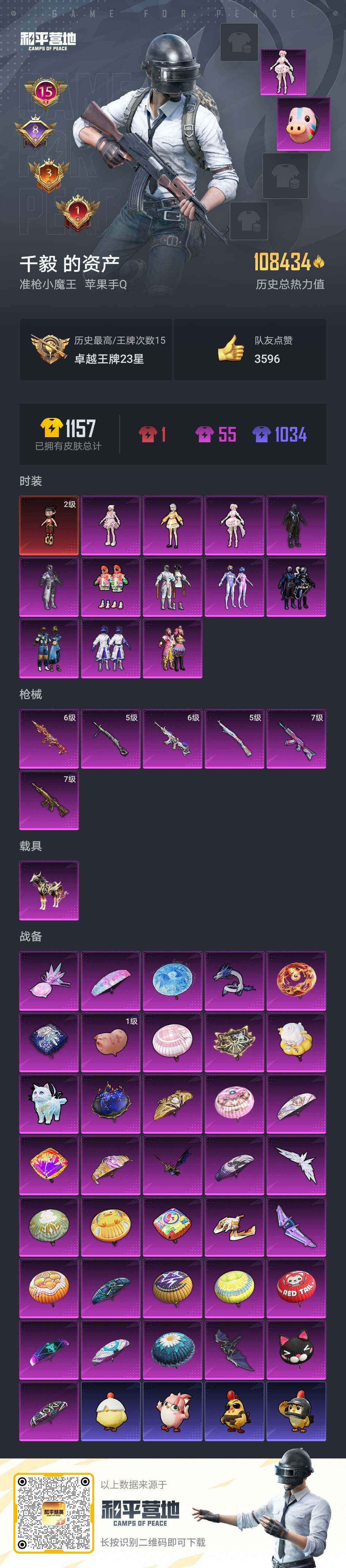 HPLE3403283和平精英账号详情图2 HPLE3403283和平精英账号详情图2