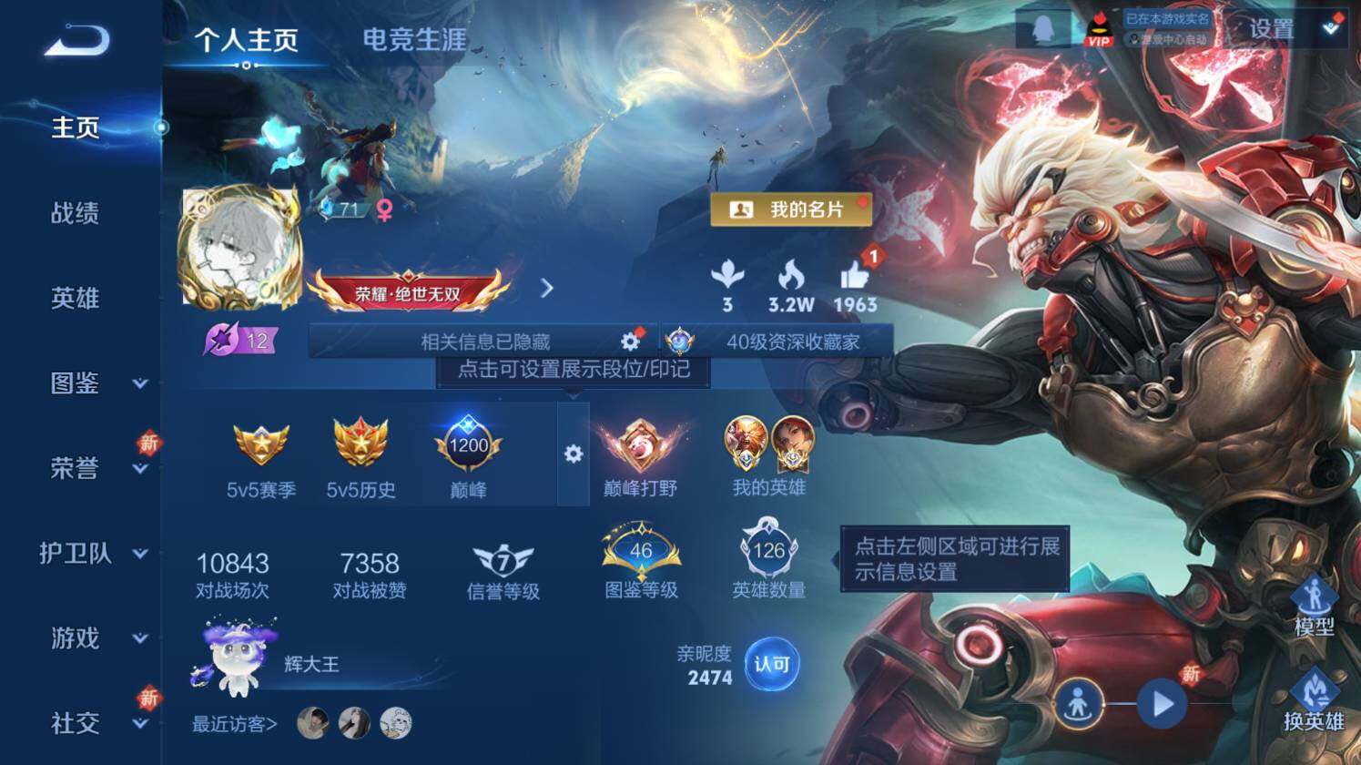 WZ0349587王者荣耀账号详情图8 WZ0349587王者荣耀账号详情图8