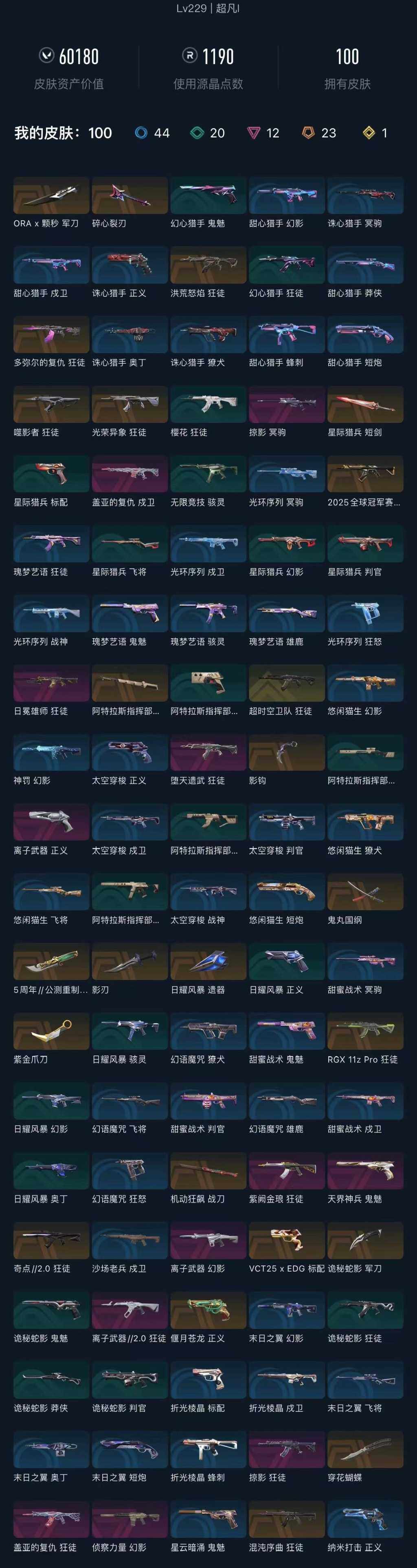 WWQXL325703无畏契约账号详情图4 WWQXL325703无畏契约账号详情图4