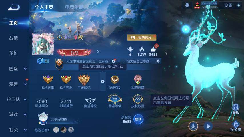 WZ0349540王者荣耀账号详情图7