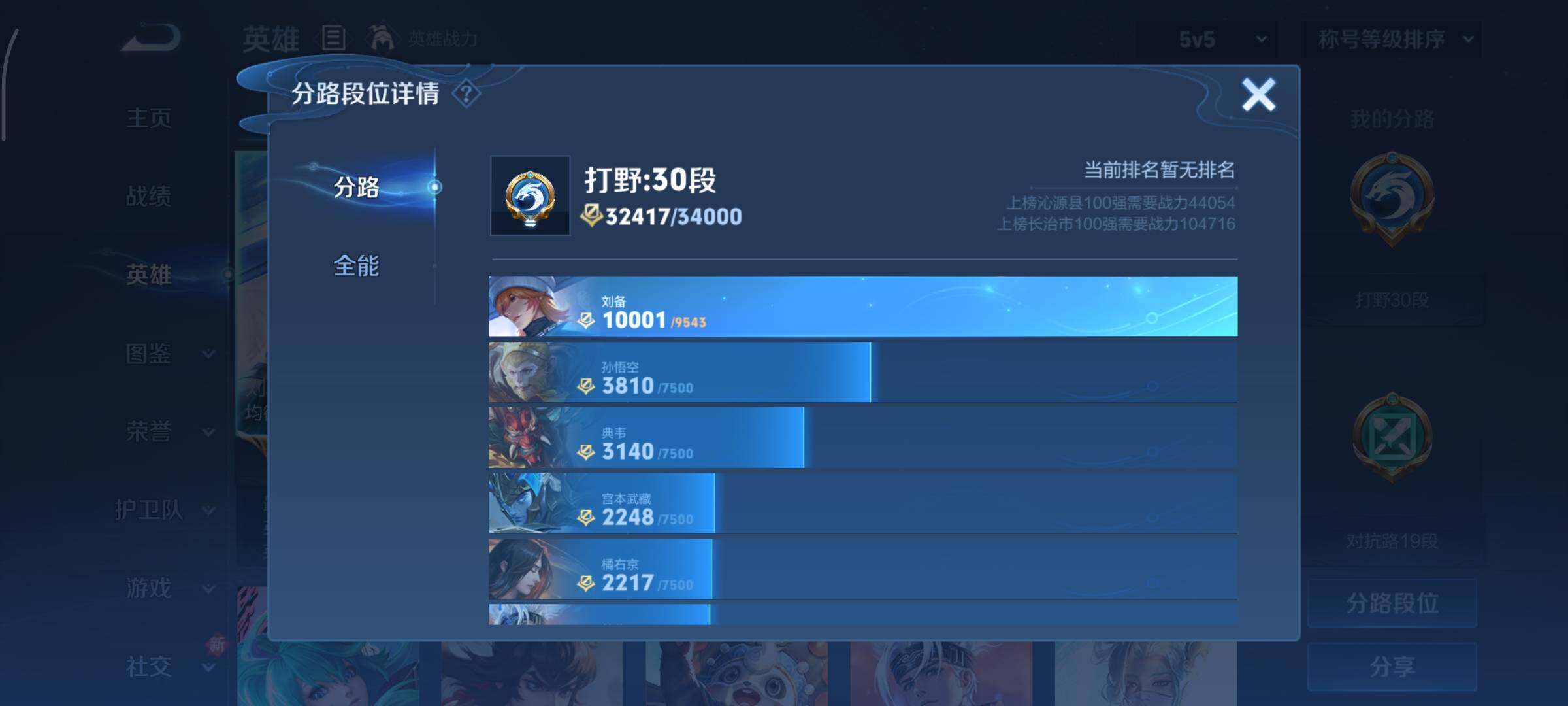 WZCMY3391198王者荣耀账号详情图4