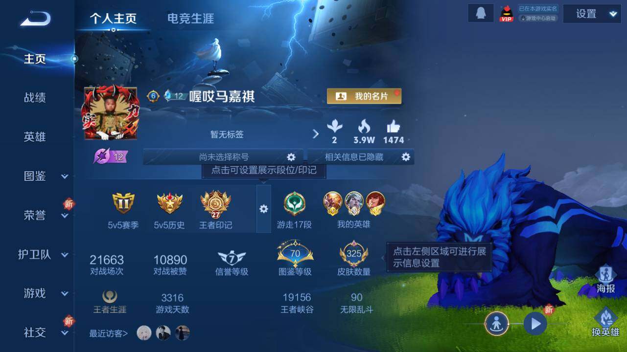 WZ0349599王者荣耀账号详情图9