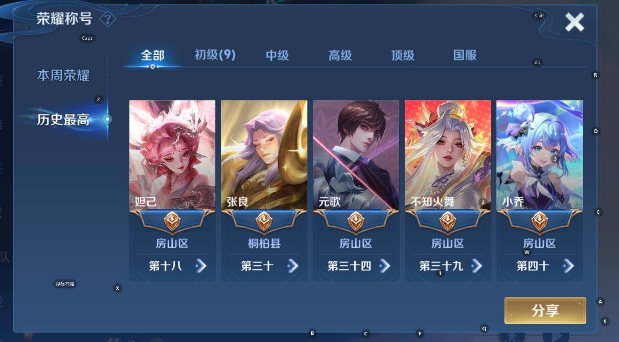 WZCMW3391025王者荣耀账号详情图9