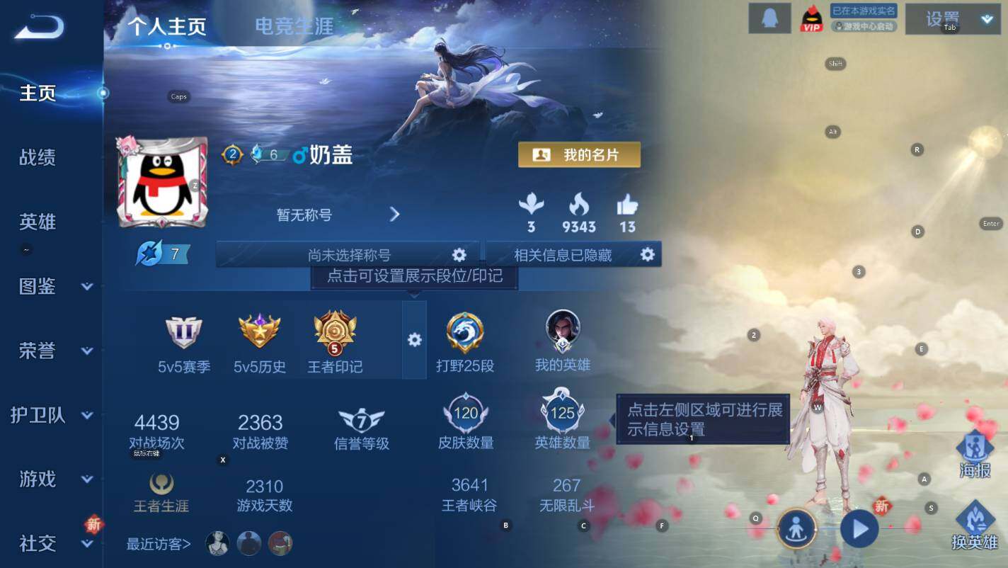 WZCMW3391036王者荣耀账号详情图5