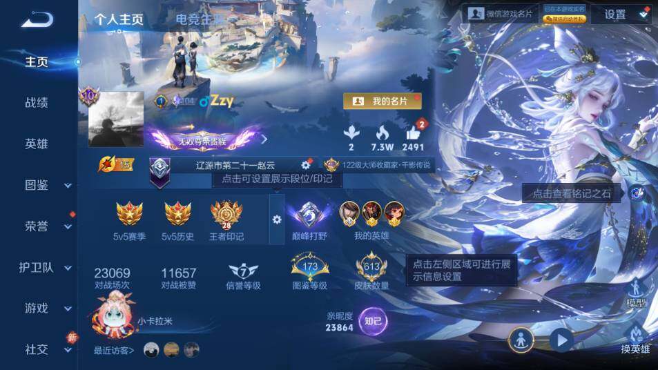 WZ0349607王者荣耀账号详情图13