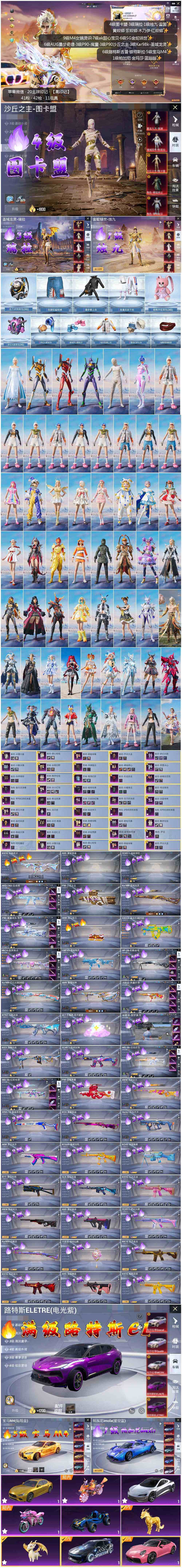 HPLE3405009和平精英账号详情图2 HPLE3405009和平精英账号详情图2