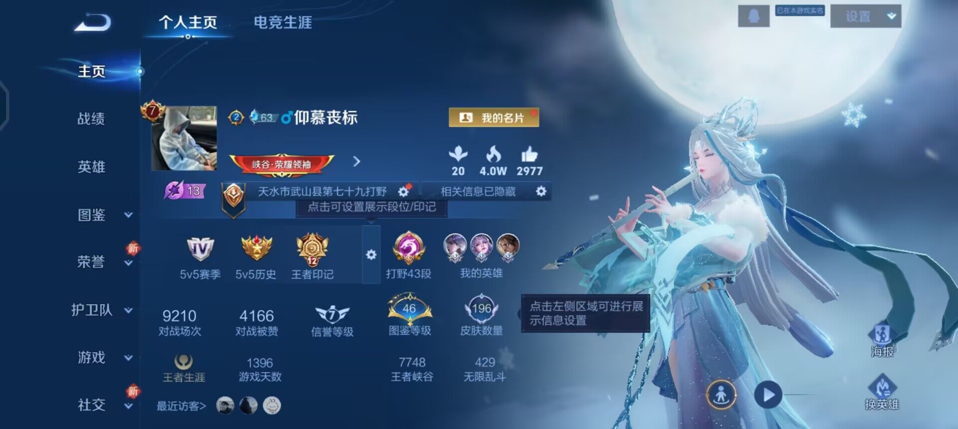 WZQM3393431王者荣耀账号详情图3