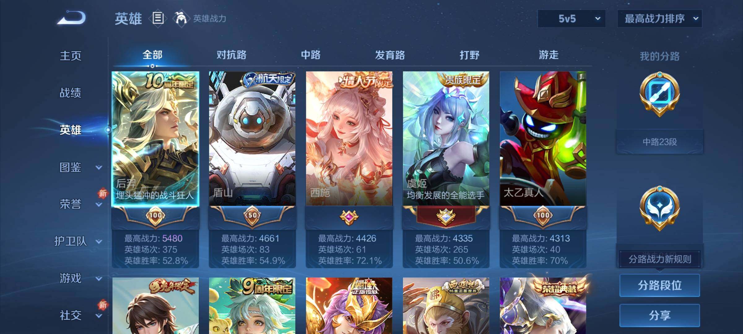 WZCMY3392346王者荣耀账号详情图3