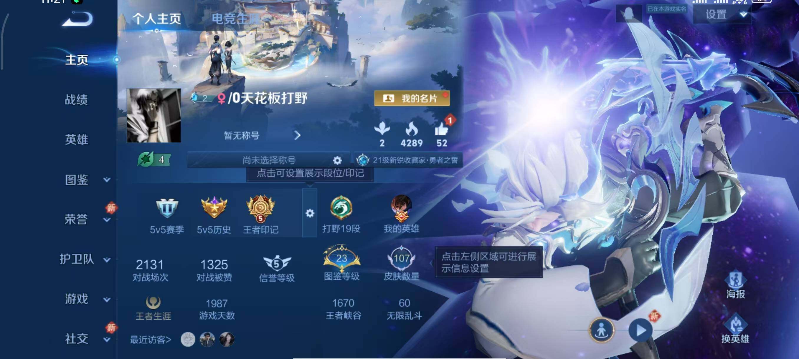 WZLX3391314王者荣耀账号详情图2