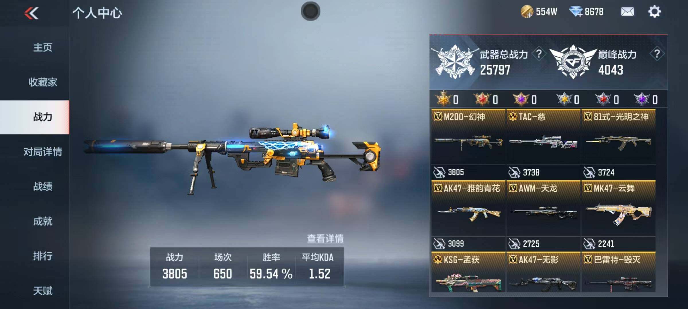 CFMQM367239枪战王者账号详情图10 CFMQM367239枪战王者账号详情图10