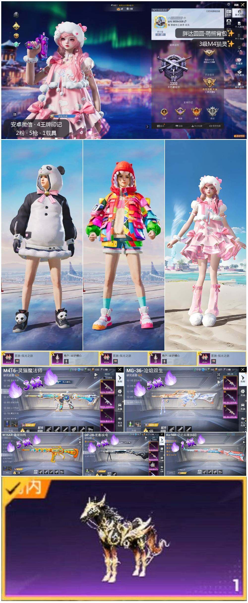 HPLX3403195和平精英账号详情图2 HPLX3403195和平精英账号详情图2