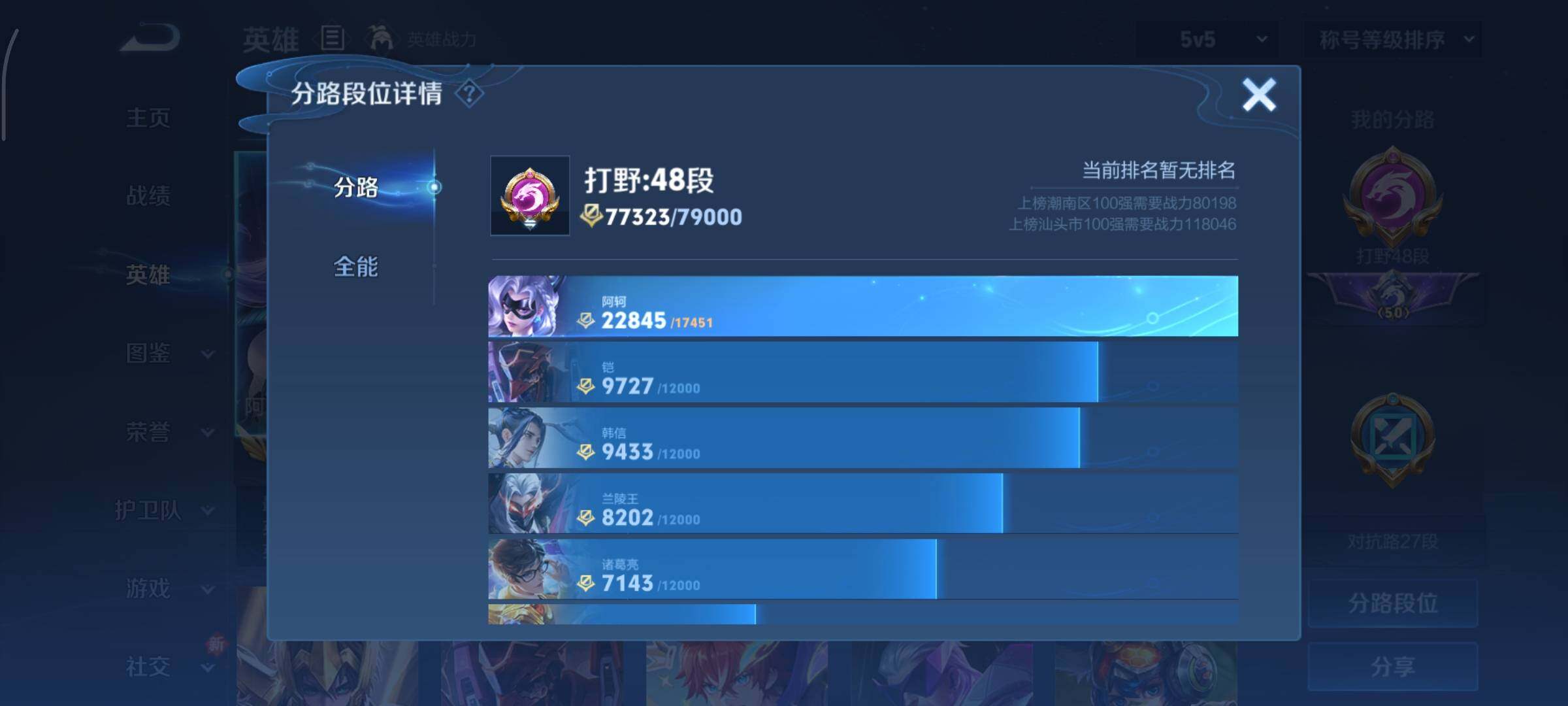 WZCMY3393581王者荣耀账号详情图5