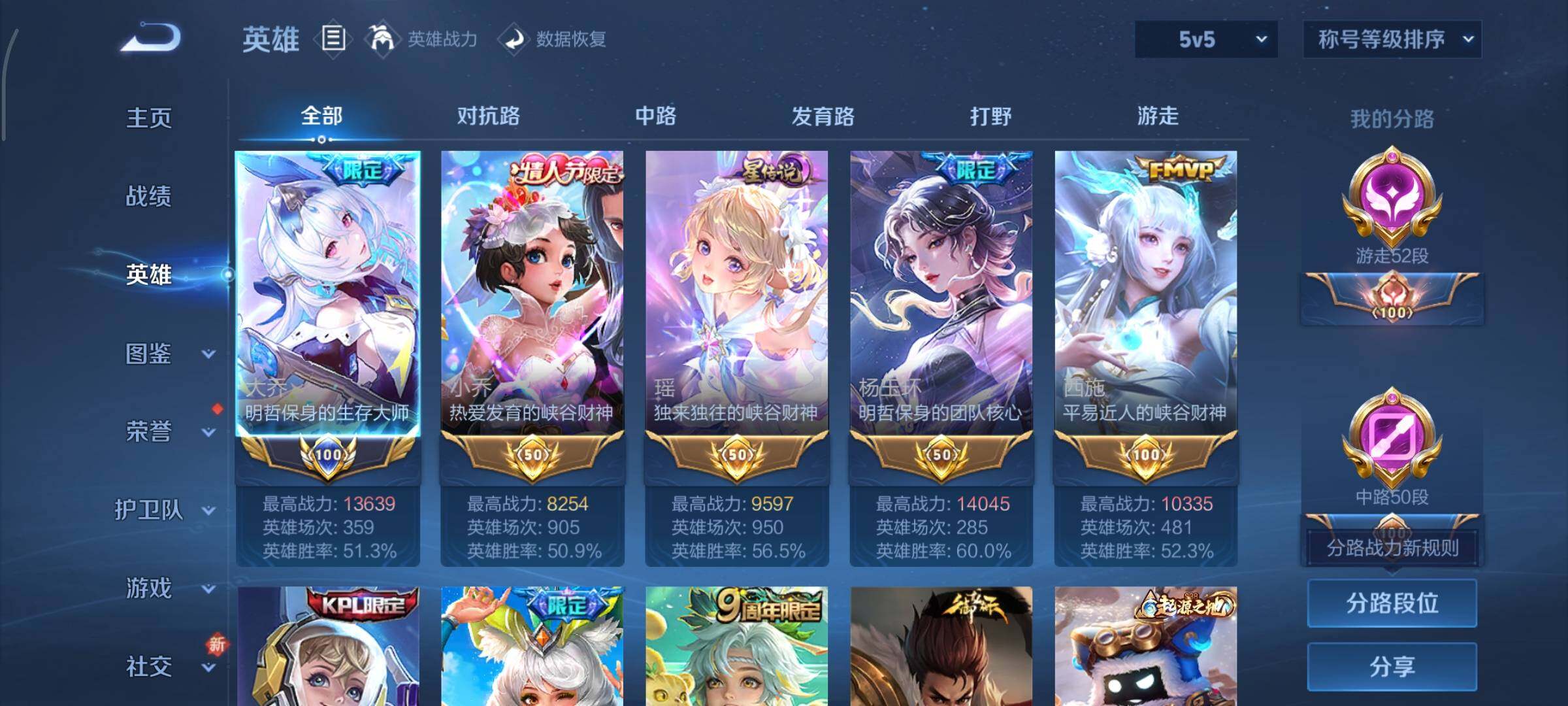 WZCMY3393149王者荣耀账号详情图3