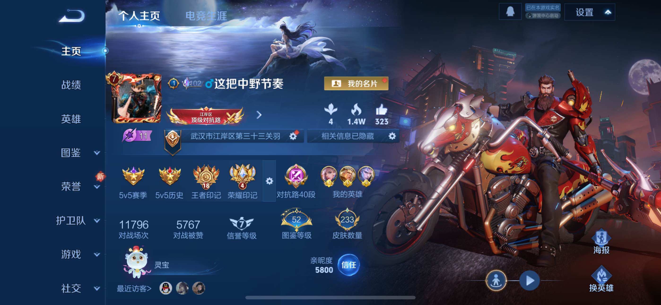 WZLX3397704王者荣耀账号详情图7