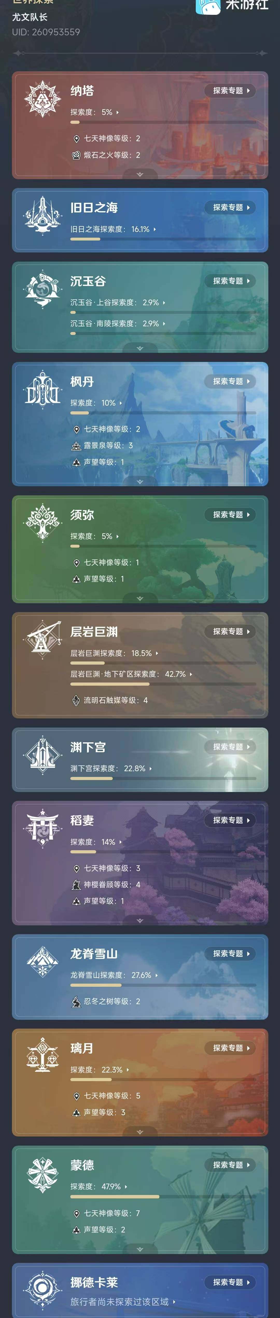 YSEY315410原神账号详情图3