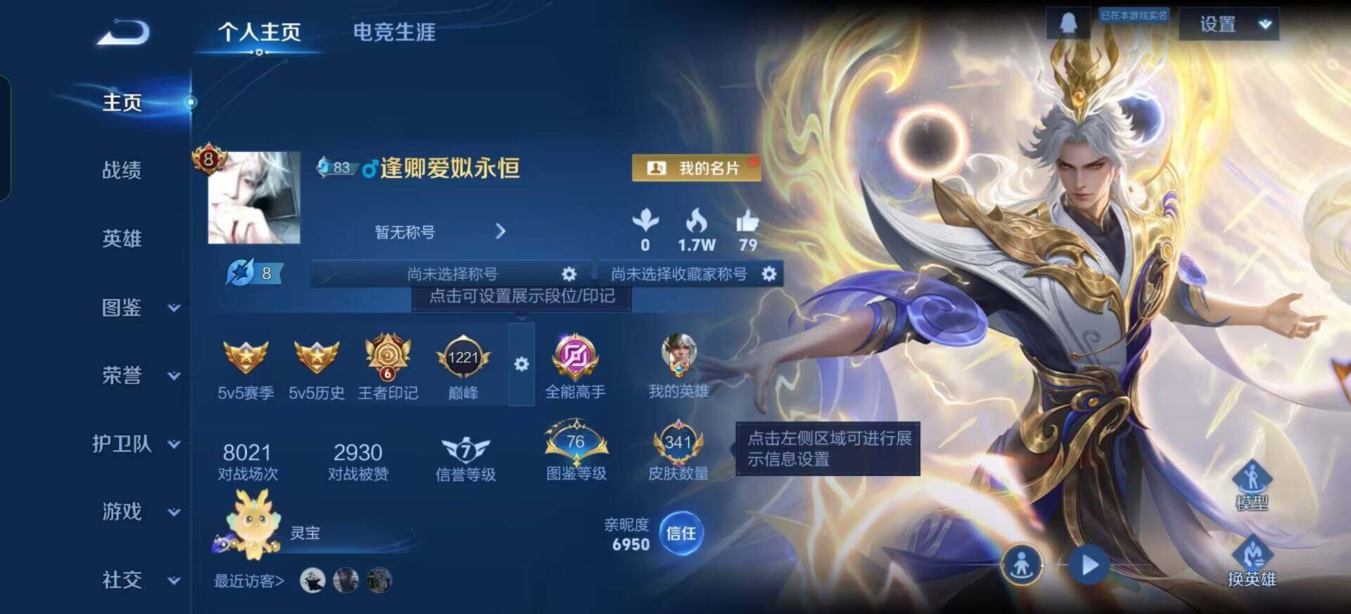 WZQM3393404王者荣耀账号详情图3