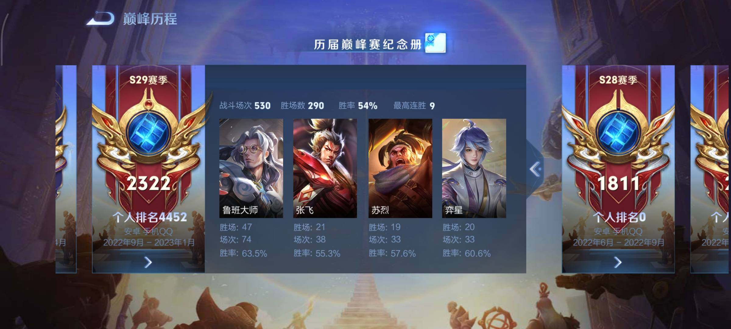 WZCMY3413099王者荣耀账号详情图3 WZCMY3413099王者荣耀账号详情图3