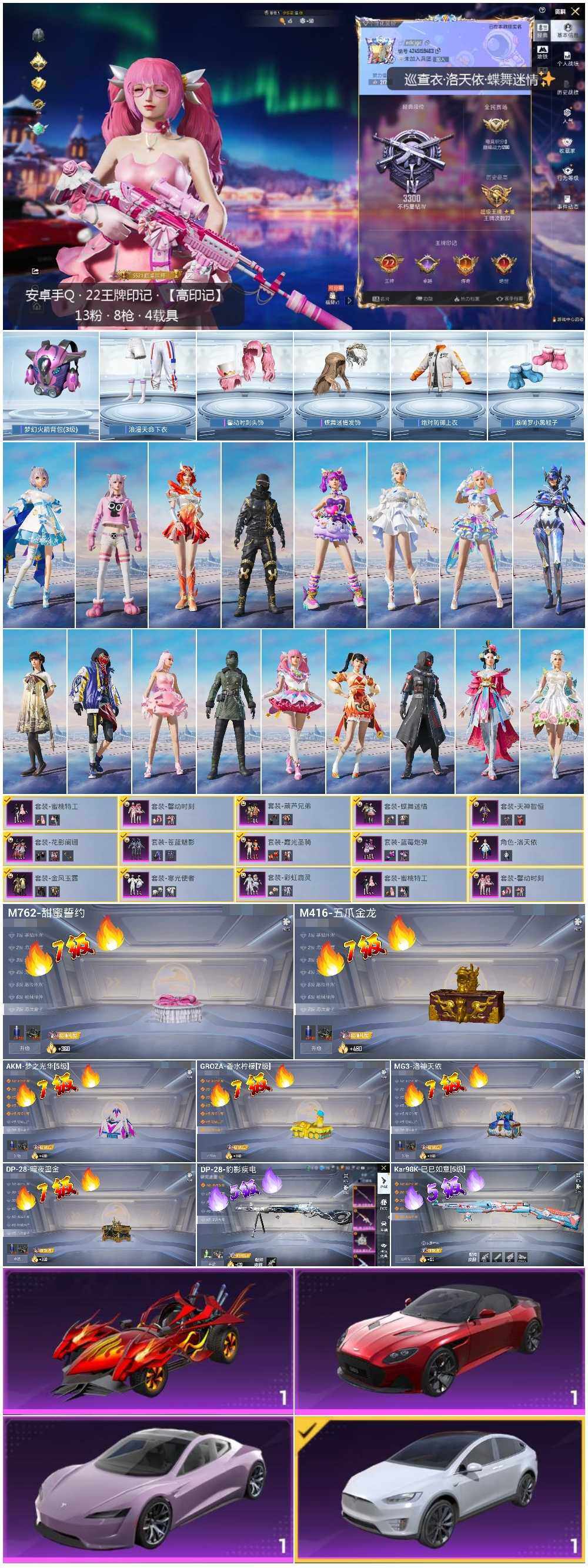 HPLX3403187和平精英账号详情图2 HPLX3403187和平精英账号详情图2