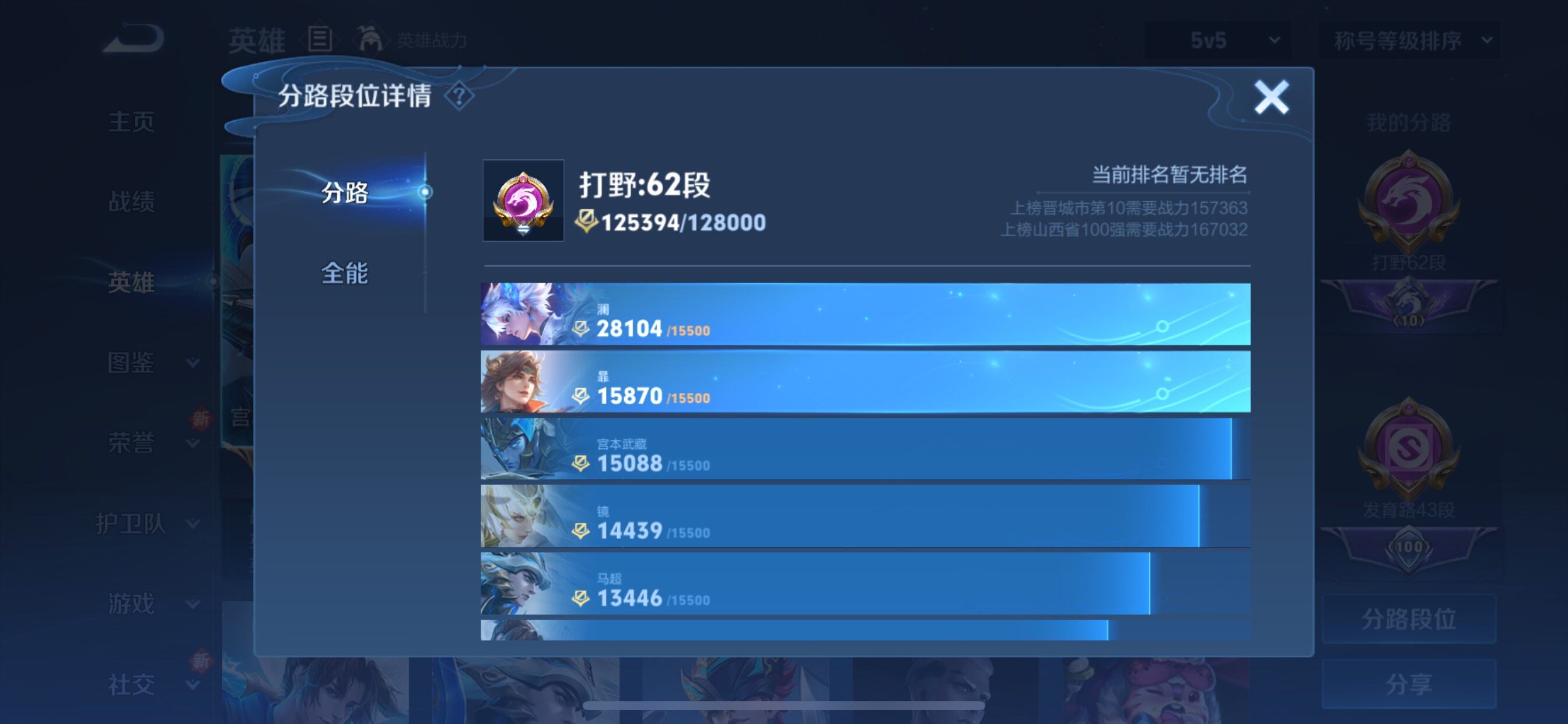 WZCMY3394925王者荣耀账号详情图5