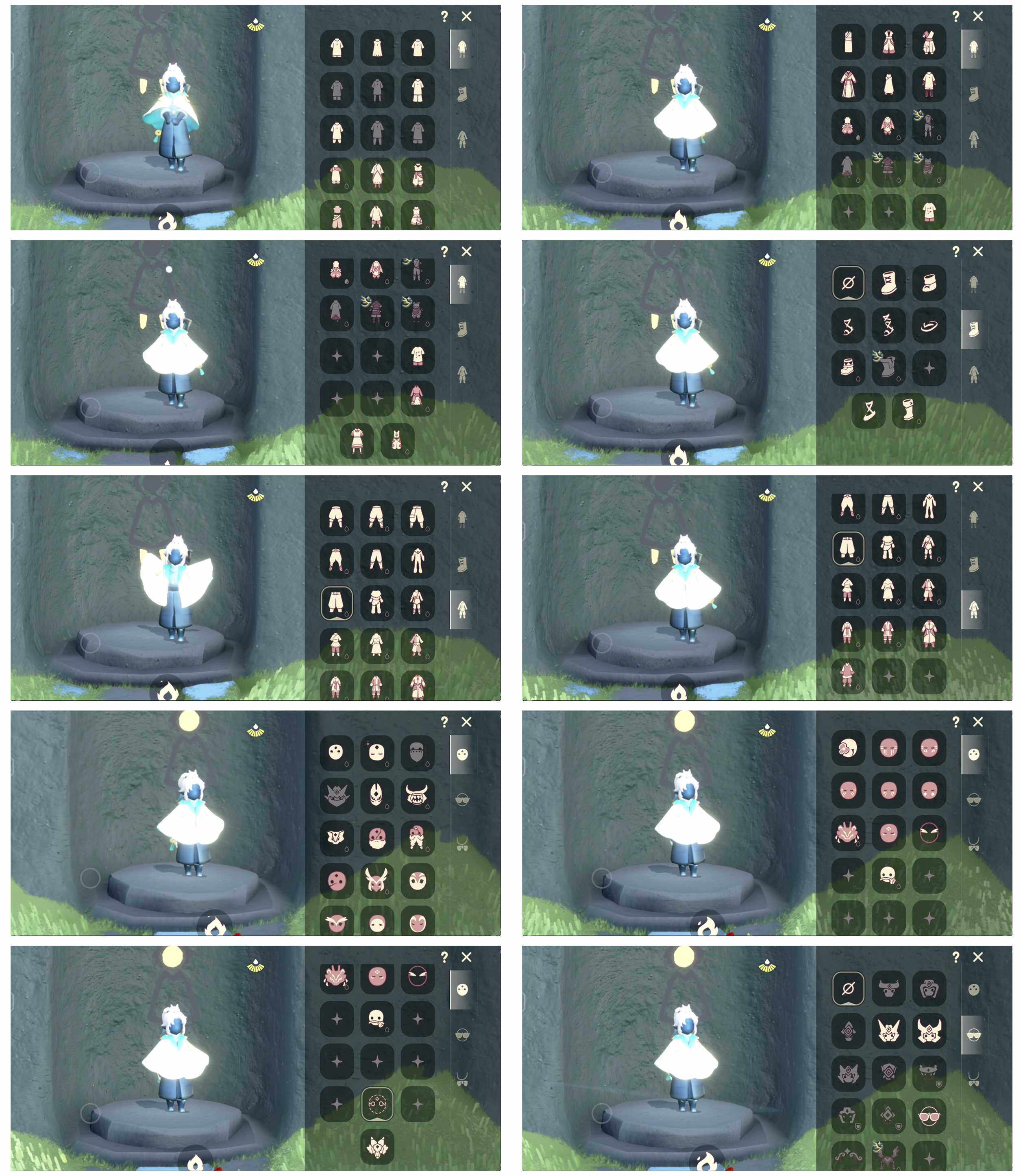 光遇账号vivo渠道服8季8翼白枭武士裤黄鼠狼面具透明蝶翼樱花头白金斗篷鲲灯
资源：蜡烛  167  爱心38    红烛 11  翼8
毕业季节：  表演季  破晓季   欧若拉季  夜行季 归巢季 九色鹿季  半潜海