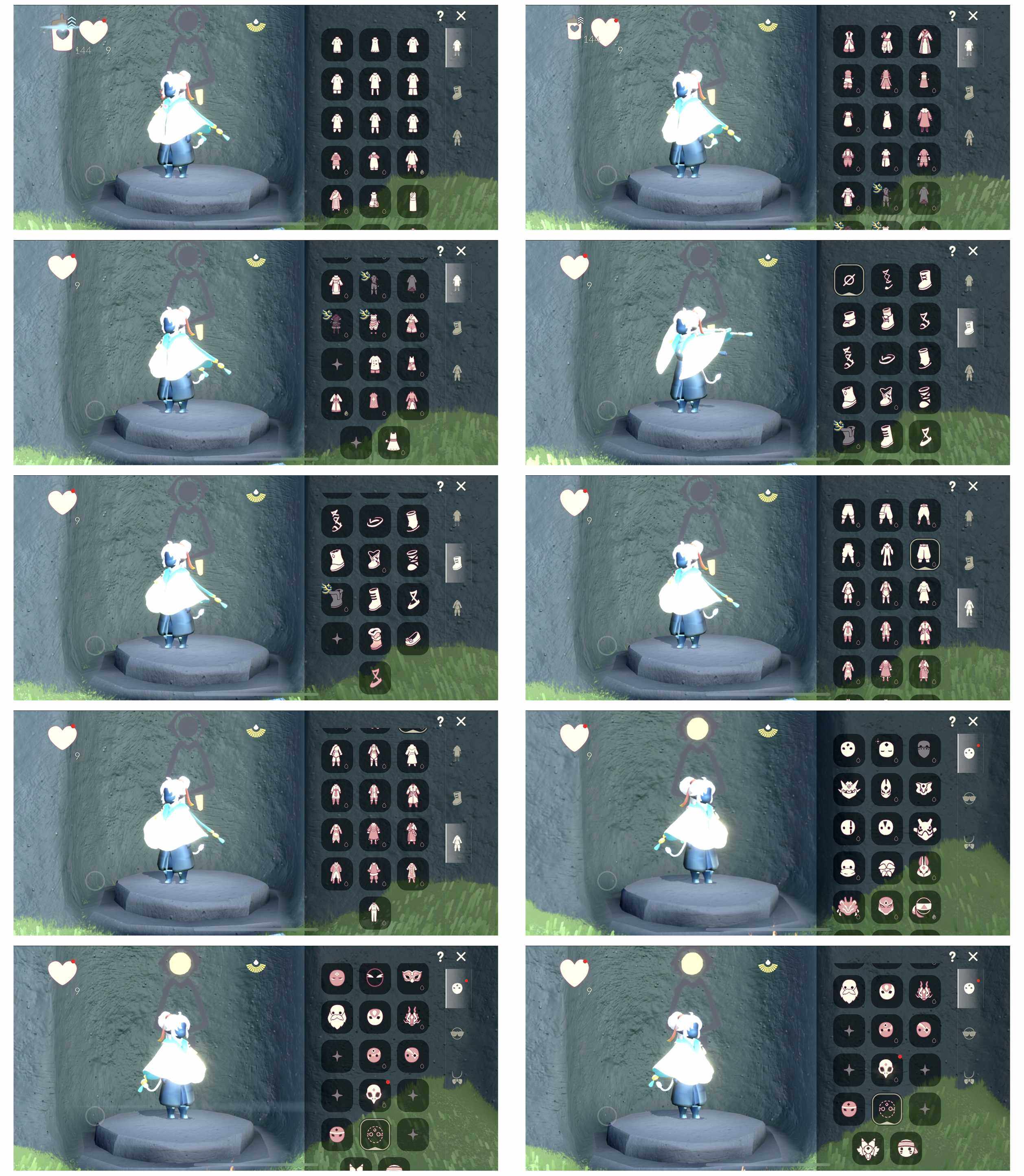 光遇账号iOS官服11季12翼彩虹耳机小王子斗篷绊爱青衫落拓风之旅人珊瑚发饰彩虹耳机详情看图价格可刀
资源：蜡烛144    爱心10    红烛 37  翼12
已毕业地图：晨岛 雨林  霞谷  墓土  禁阁
毕业