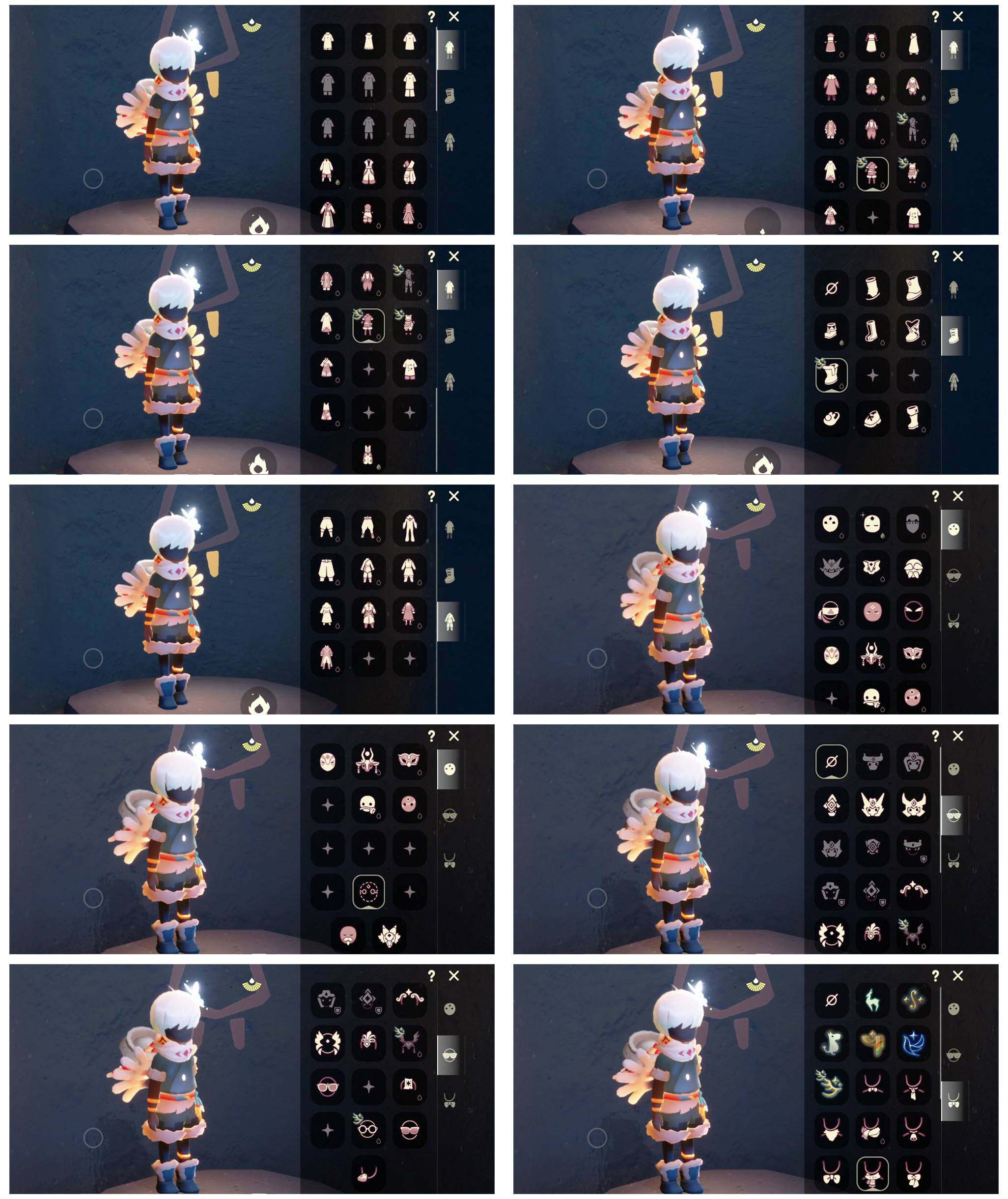 光遇账号安卓官服武士裤周年线框斗篷蝙蝠套装巫师帽绊爱套装青衫落拓礼包猫耳套装资源：蜡烛9 爱心25 红烛15 翼11
已毕业地图：雨林 霞谷
毕业季节：九色鹿 二重奏季 姆明季 彩染季 青鸟季 半迁徙季
稀有礼包：