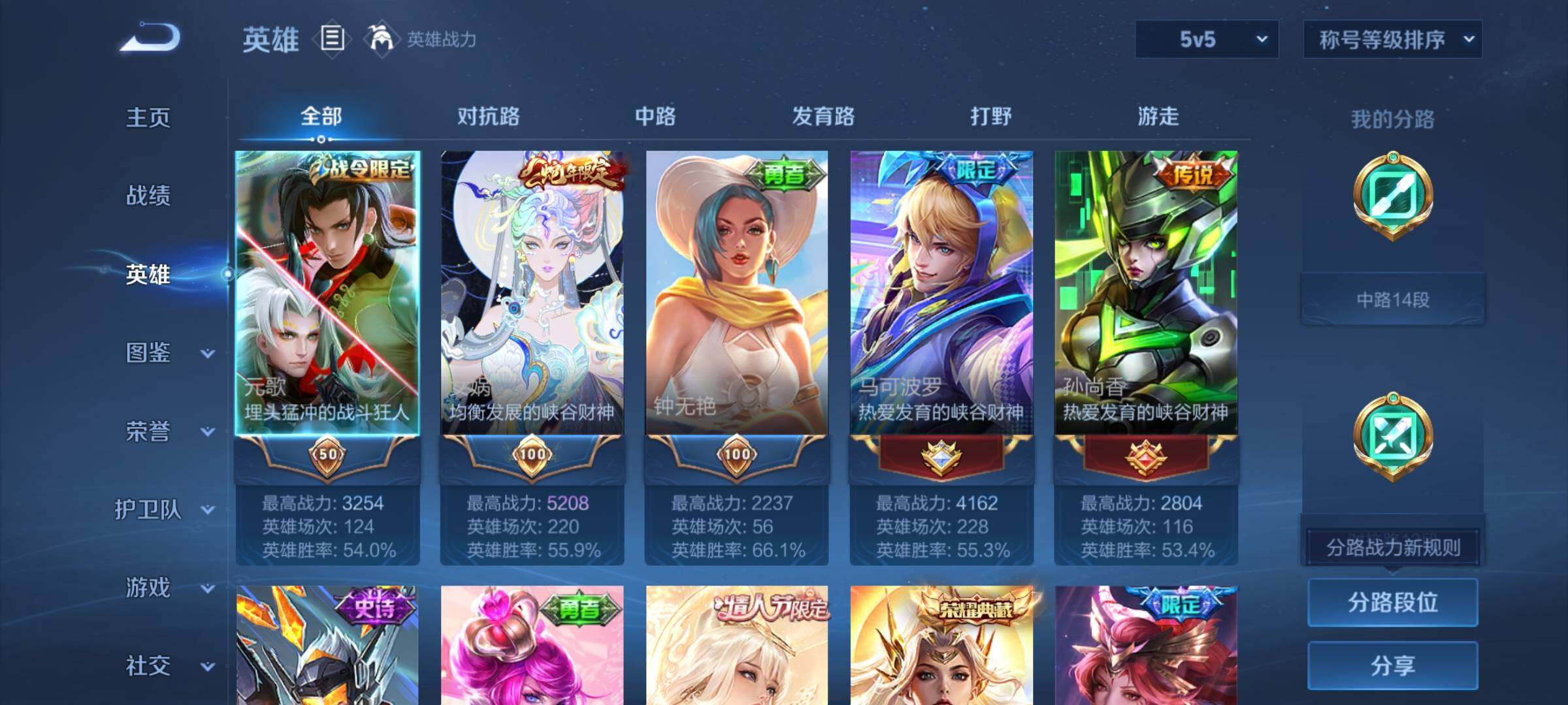 WZCMW3395570王者荣耀账号详情图3