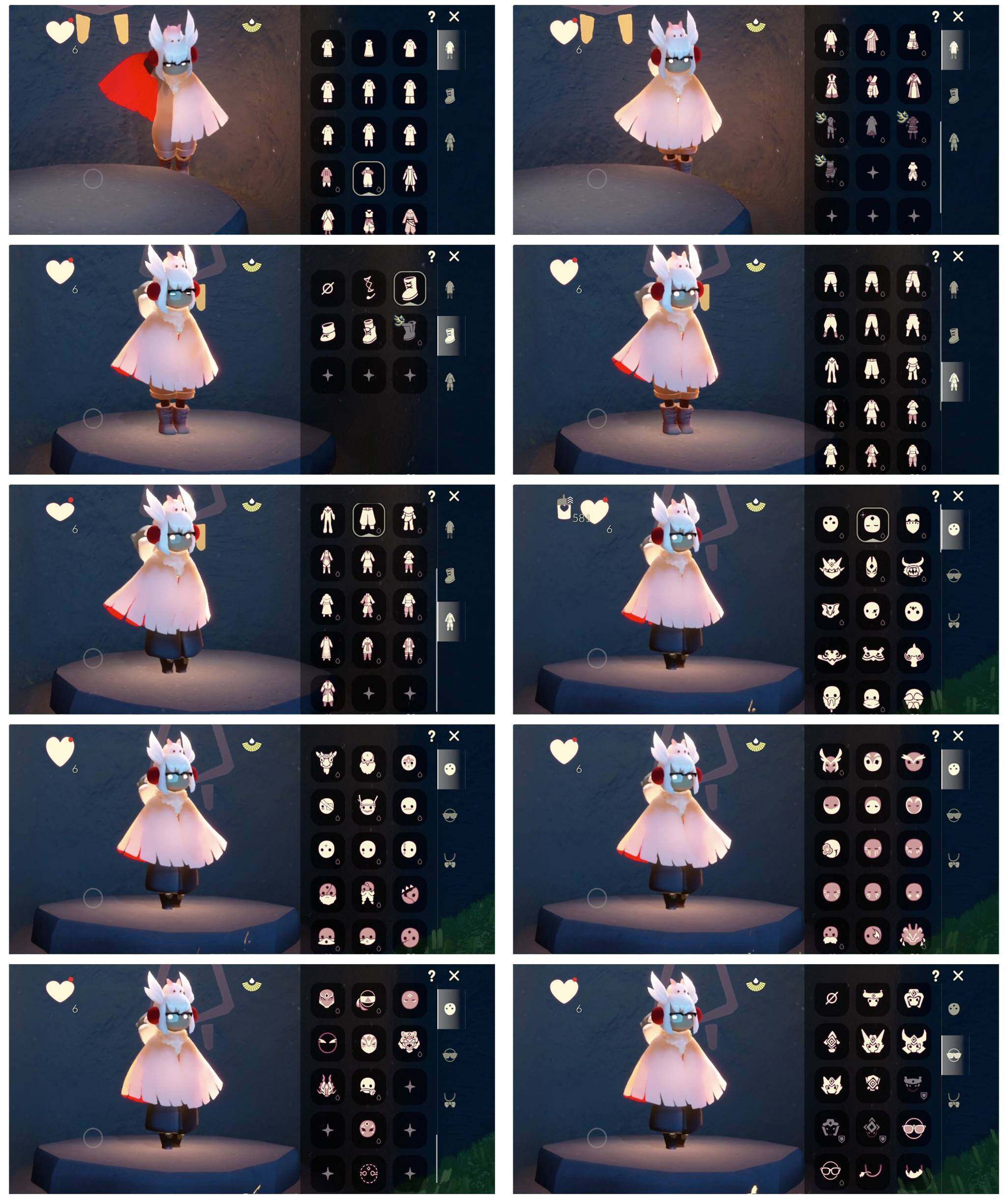 光遇账号安卓官服绊爱套装武士裤盲僧眼罩锦标赛桂冠星月头冠黑框眼镜资源：蜡烛581 爱心7 红烛9 翼12
已毕业地图：晨岛 云野 雨林 霞谷 暮土 禁阁
毕业季节：潜海季 表演季 破晓季 追忆季 夜行季 九色鹿季 