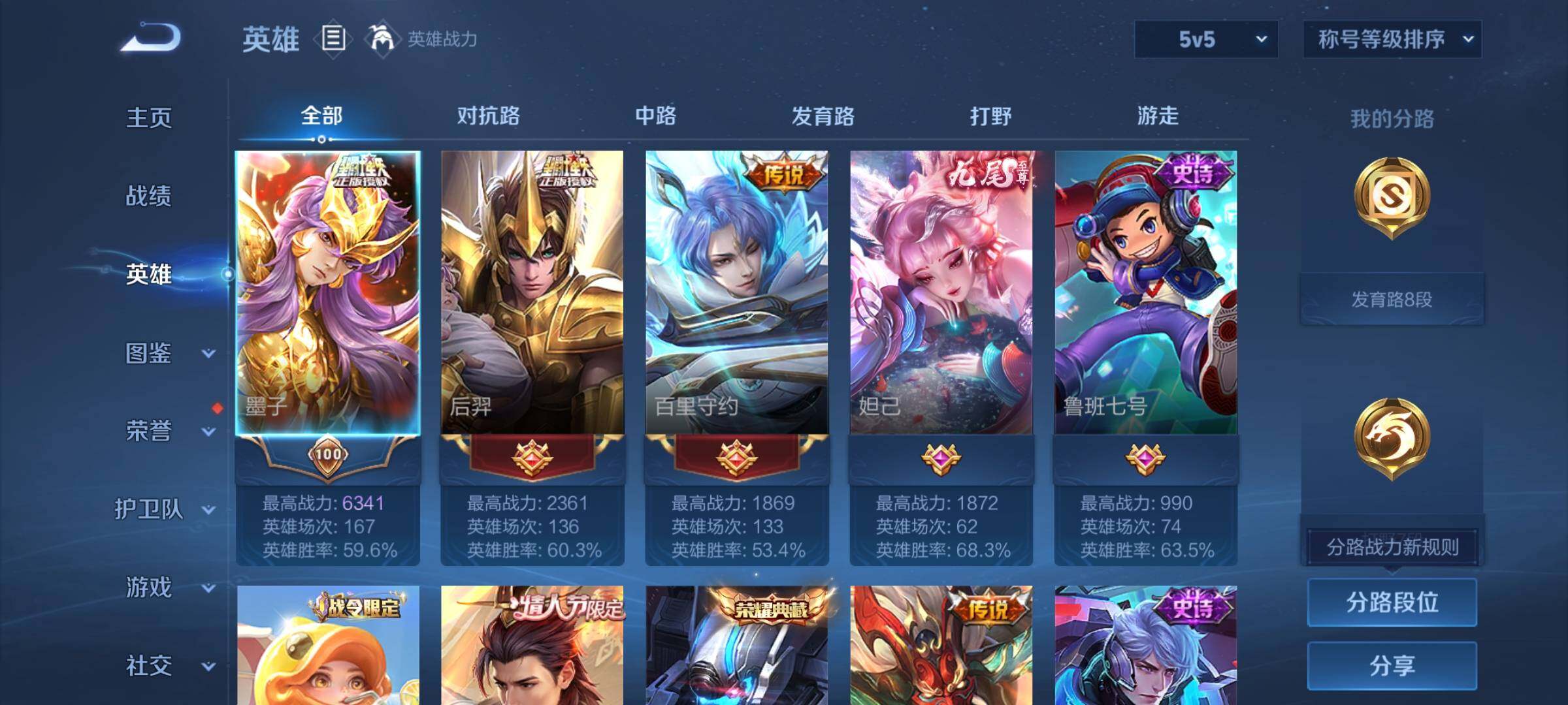 WZCMW3394924王者荣耀账号详情图3