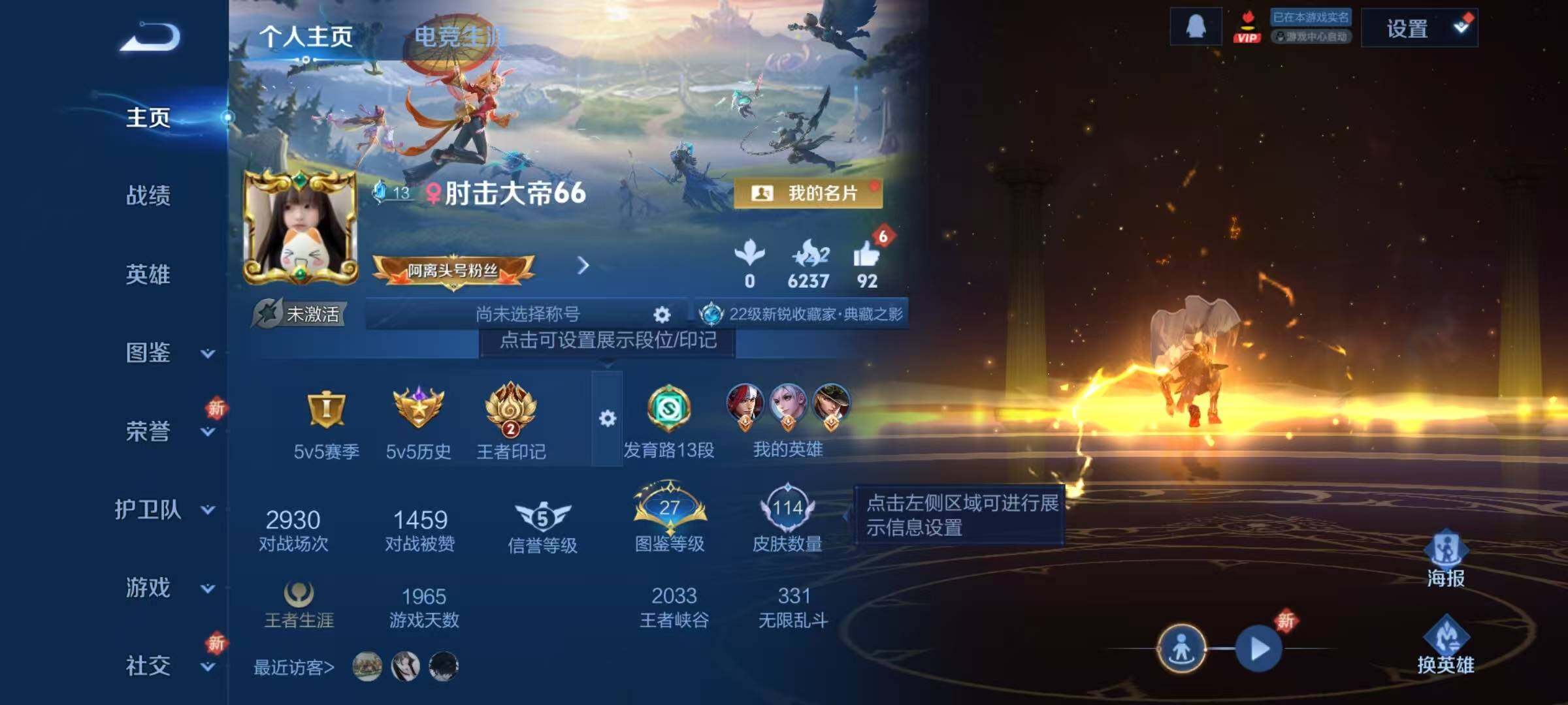 WZJZ3401744王者荣耀账号详情图4