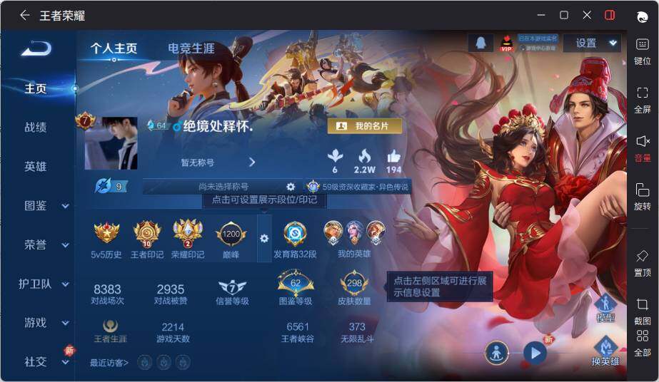 WZLX3399831王者荣耀账号详情图7