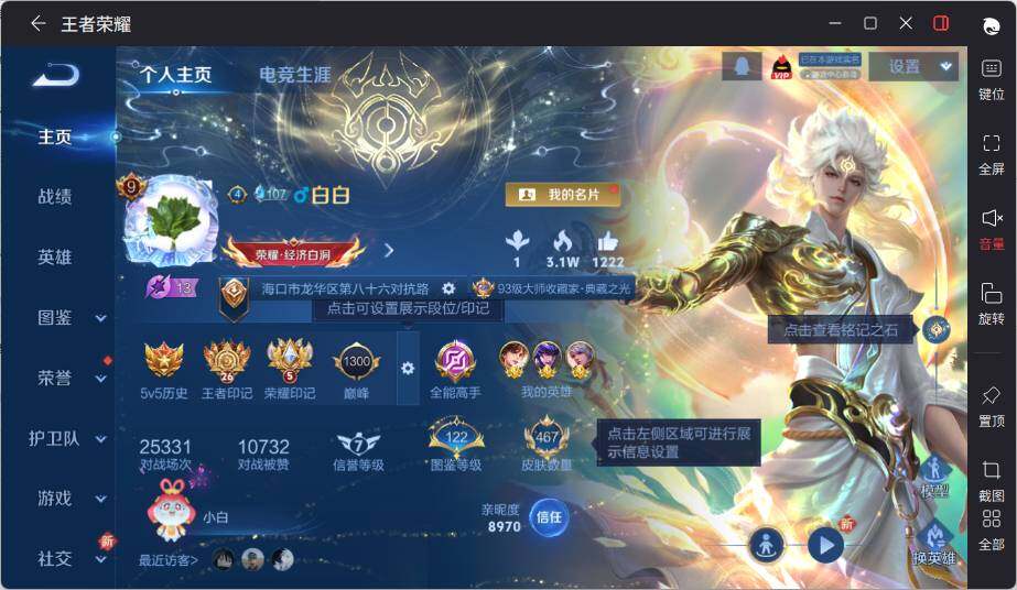 WZLX3396776王者荣耀账号详情图10